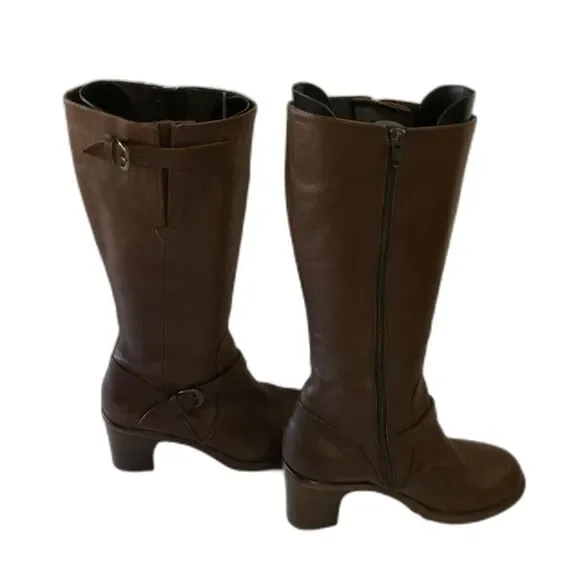 Dansko Brown Leather Boots Size 36 or US 5.5 - Picture 2 of 5